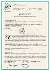CE Certificate for Tile Backer Boards Collections
